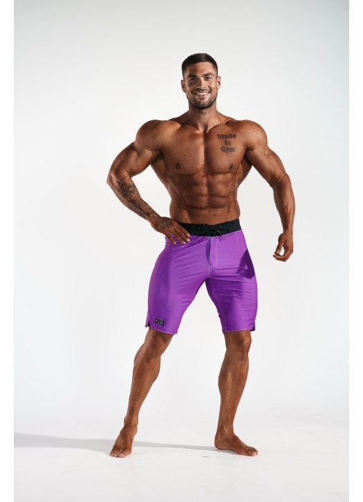 Men's Physique Shorts – Dark Purple
